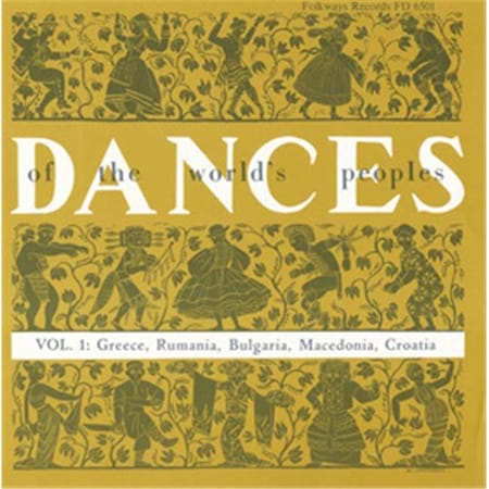 Smithsonian Folkways FW-06501-CCD The Dances Of The Worlds Peoples- Vol. 1- Dances Of The Balkans And Near East